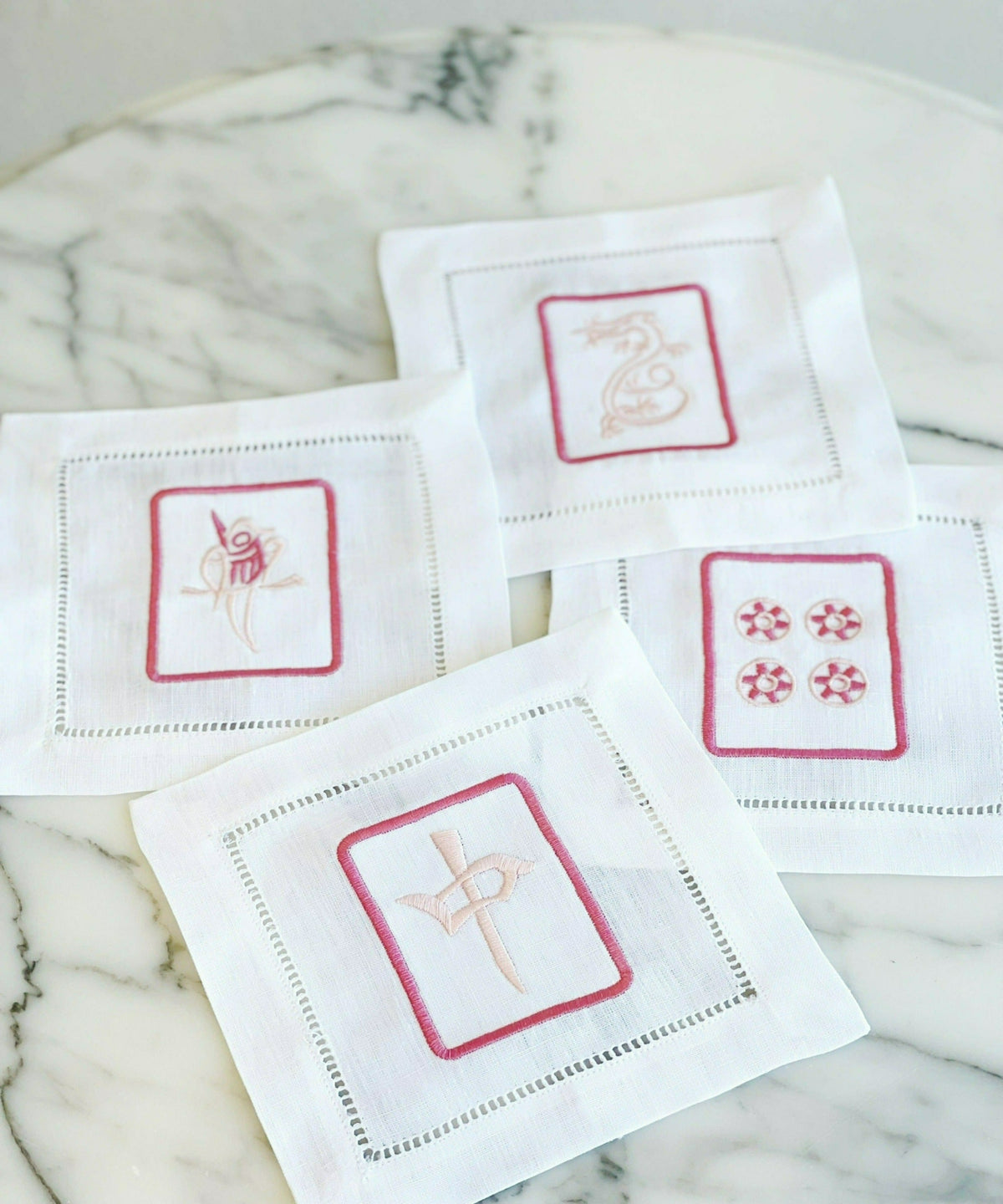IHR Ideal Home Range Cocktail Napkins Rosanne Beck Disposable 3-Ply Paper Party Napkin Pack, 5" X 5", Girl Baby, 20-Count